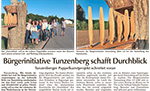 Bürgerinitiative Tunzenberg schafft Durchblick